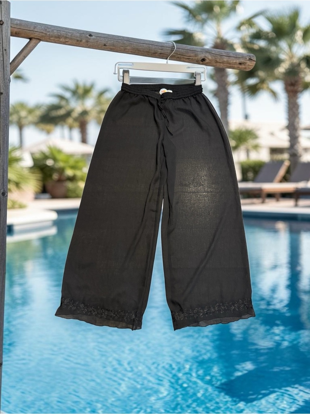 Sand N Sun Cover Up Pants SZ LG